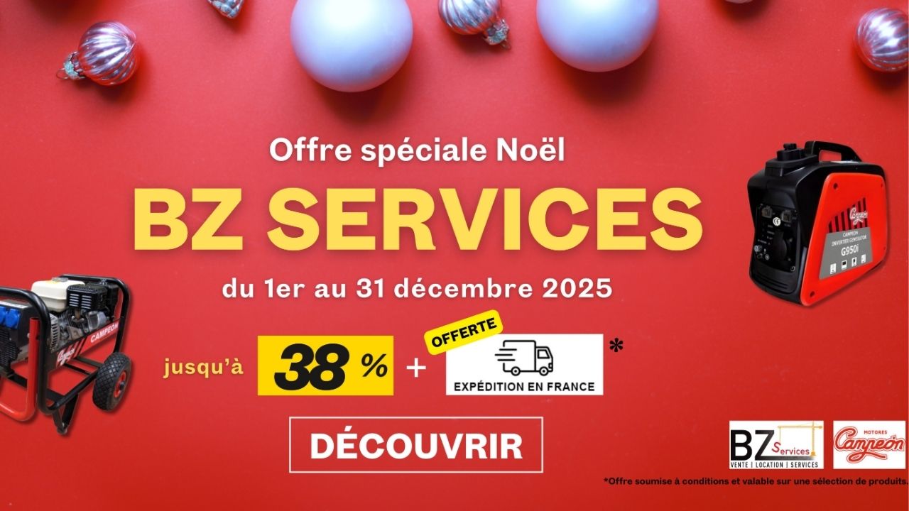 Groupes électrogènes Campeon - Offre Spéciale Noël 2025